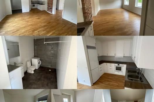 Modern 2,5:a med altan på Alnö